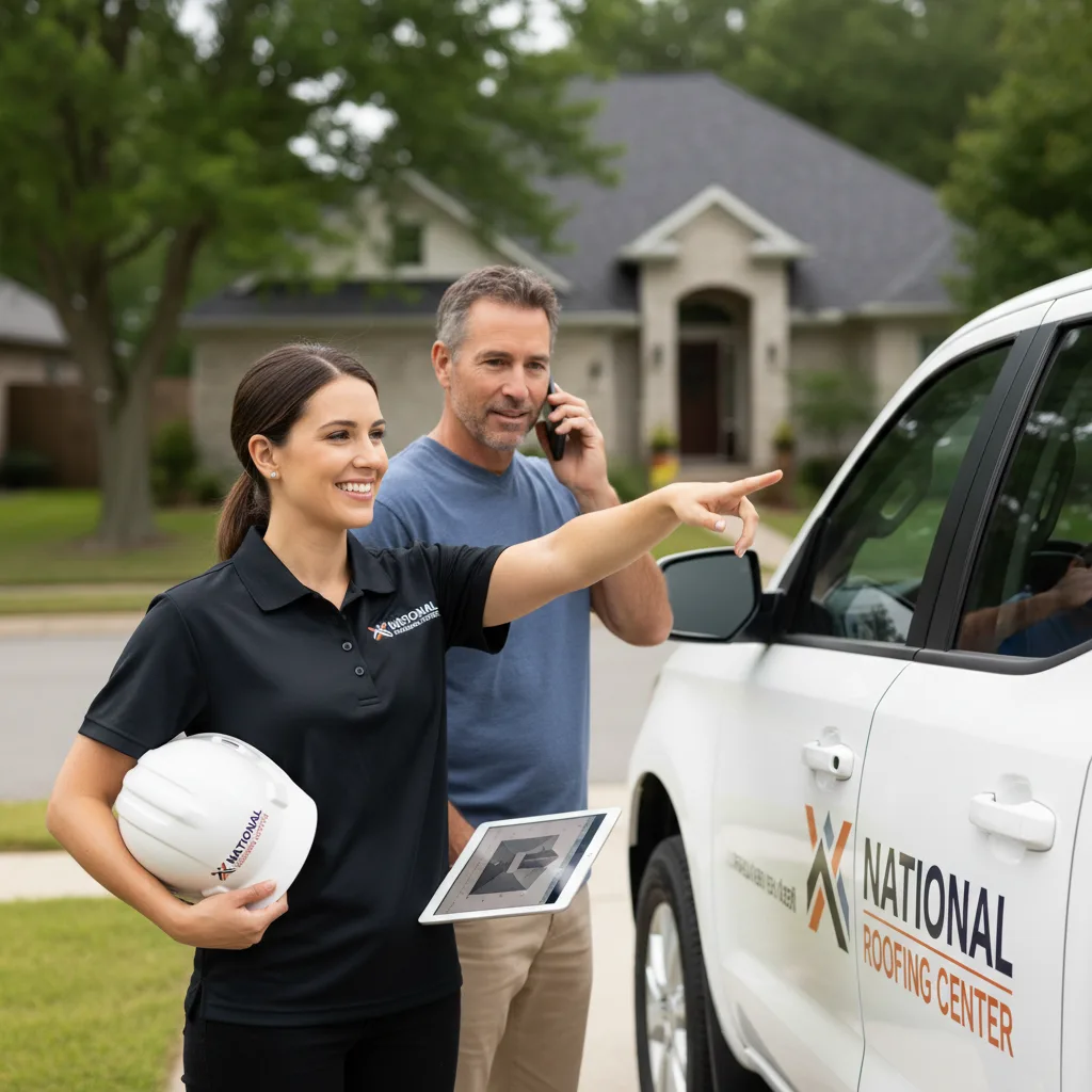 National Roofing Center customer support in Pinola